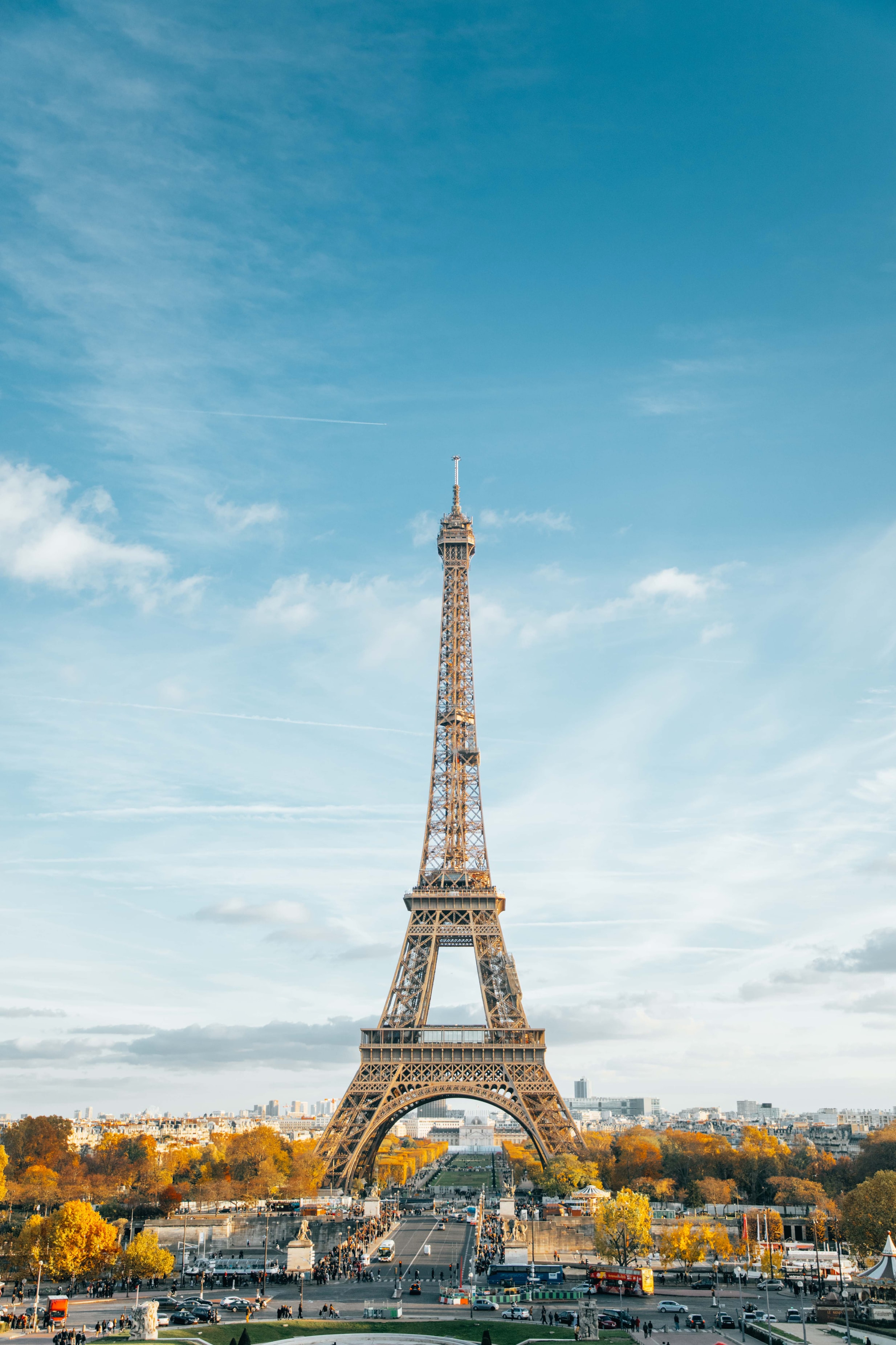 The Eiffel Tower is a wrought-iron lattice tower on the Champ de Mars in Paris, France. It is named after the engineer Gustave Eiffel, whose company designed and built the tower.
